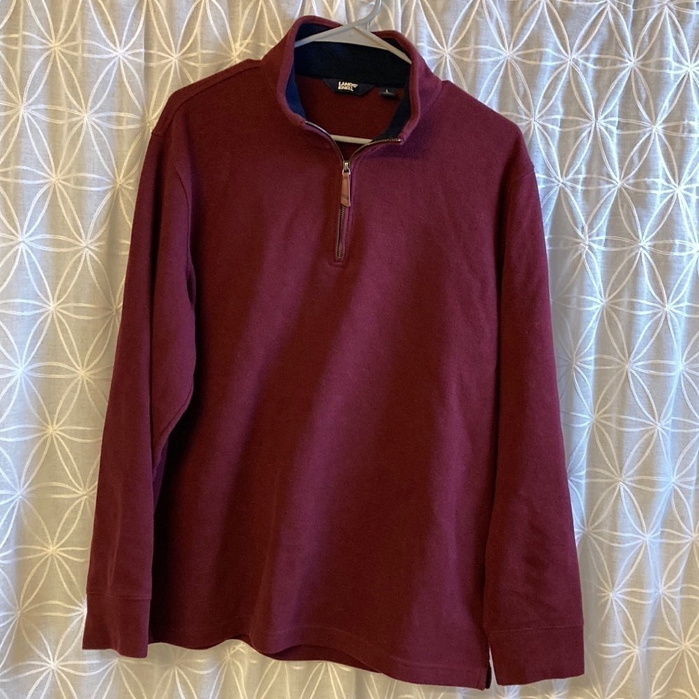 Lands’End 3/4 zip up
